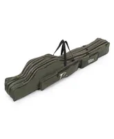 fddl 120 130 150cm portable folding rod multipurpose carrier canvas fishing pole lure tools storage bag case3790760