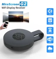 Mirascreen G2 Wireless WiFiディスプレイドングルレシーバー1080p HD TVスティックDLNAエアプレイミラカストDLNAからスマートフォンへのHDTVモニターのためのMiracast DLNA