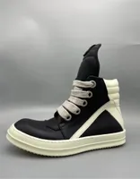 Big Lace 2022 Trainer Genuine leather TPU Sole Designer Sneaker Boots x rock Geobasket high Top punk Botas2415545