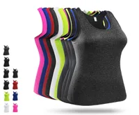 Yoga Outfit Tops Women Sexy Gym Sportswear Vest Fitness Tight Woman Clothing Sleeveless Running Shirt Quick Dry Tank Top2689016