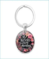 Key Rings 17 Styles Bible Verse Key Chain Women Men Keyrings Keychains Car Holder Scripture Quote Faith Jewelry Christian Gift Key4183337