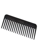 Ganz 1PC 19 Zähne Kamm heigeristischer großer breiter, entwirrender Friseur Zahn Schwarz Neue Haarpflegewerkzeuge Salon1228451