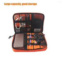 Storage Bags Large Travel Digital Bag Mobile Phone Headset Organizer USB Cable Gadget Holder Kit Electronics Accessories Pouch
