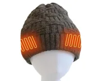 Laadverwarming pet mannen en vrouwen winter elektrische warme hoed buiten koud gebreide getijden hoeden4340400