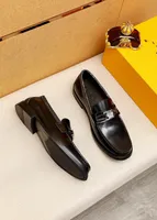 39MODEL Mens Shoes Split Leather Handmade Formal Wear Man Wedding Designer Dress Office Pointed Toe Loafers Crocodile Pattern Moccasin