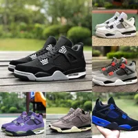 2023 Jumpman Red Thunder 4 4S Basketball Shoes University Blue Mens Military Black Canvas Cat Cream Sail White Oreo Infrared Canyon Purple Trainer Sneakers Y2
