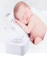 Witte geluidsmachine USB Oplaadbare getimede shutdown slaapgeluid machine voor slapende ontspanning voor baby volwassen kantoorreizen5388626