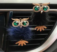 Crystal Owl Car Air Fersnener Auto -uitlaat Parfum Clip Interieur Accessoires CARSTYLING VIVE VEILIGE Geur Diffuser8059816