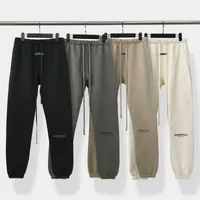 Pantalones para hombres Fog doble l￭nea esencial para hombres y mujeres Marca de moda Moda Long Pants High Street Leisure Sports Pantsh8bh