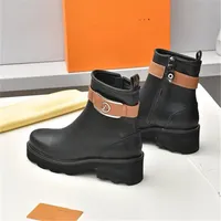 Fashion Boots Louiseity Casual Women Luxury Design Winter Warm Heel Snow Leather Thick soled Sock Boots Viutonity 04-021