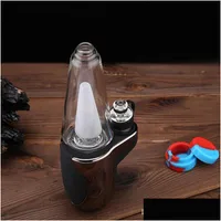 Other Smoking Accessories Electronic Hookah Dabcool W2 Enail Kit Wax Concentrate Shatter Budder Dab Rig Smoking Glass Water Pipe Wit Dh9Kj