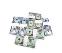 5102050100100 PCSPACK DOLLAR NEW FAKE MONEY BANKNOTE PARTY DOLLAR EUROS REALISTY TOY BAR PROPSコピー通貨fauxbil6218440
