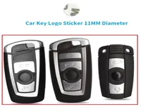 20pcs Remote Key Aufkleber Smart Key Logo Emblem Metal Silicon Stickers Car Key Logo für 3 57 x3 x4 x5 x63382713