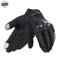 Пять пальцев перчатки Железные джия летние мотоциклетные перчатки мужчины с сенсорным экраном, дышащие на мотоцикле, гоночные езды на мотоцикл. Gloves 221202