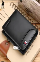 Brand Genuine Leather Men Wallet with Card Holder Man Luxury Short Wallet Purse Zipper Wallets Casual Standard Wallets5766505