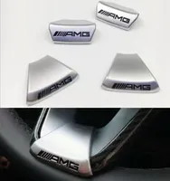 AMG MERCEDES için YENİ Benz W212 W211 W210 GLC GLA E200L CE Sınıfı Araba Direksiyon Simidi AMG Logo Amblem Araba Sticker Sports Edition7855738