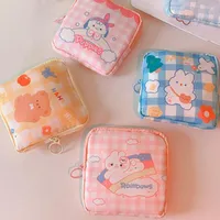 Storage Bags Bag Girls Earphone Organizer Tampon Cosmetic Sanitary Pad Pouches Women Pouch