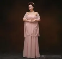 Long Chiffon Bride shawl Custom Made Bridal Wraps Sunscreen Scarves Size 200cmX75cm Red Purple Pink Yellow Or Custom Color8850942