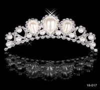 Rhinestone Pearls Crowns Jewelries Cheap Bridal Tiaras Wedding Party Bridesmaid Hair Accessories Headpieces Hair Band For Brides H6337938