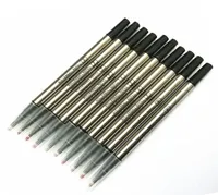 10 Pcslot 05mm Roller Pen Refill Design Good Quality Black Rollerball Pen Ink Refill for Gift School Office Suppliers5286753