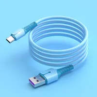 Liquid Soft Tape Lamp Data Cable Is Suitable For Android iphone type C Mobile Phone Extended Fast Charging Cable B209
