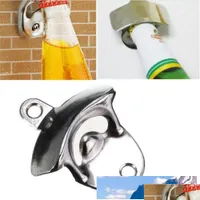 Openers Stainless Steel Wall Mounted Bottle Opener Creative Beer Use Screws Fix On The Drop Delivery Home Garden Kitchen Dining Bar Dhiay