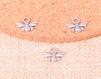 600pcs Charms bee 1011mm Antique Making pendant fitVintage Tibetan SilverDIY Handmade Jewelry4486747