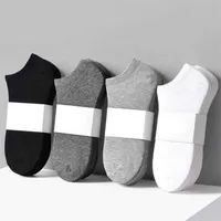 Men&#039;s Socks Custom Bulk Wholesale Cheap Plain Low Cut Thick Breathable Mens Grip Sport Cotton