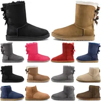 Designer australia boots mens womens boot booties shoes over the knee high mini luxury black winter snow Bottes platform