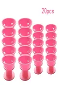 20PCS Curling tool of pink magic hair reel no clip no silicone hair curlers professional hair tools5192743