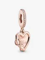 100 925 STRING Gümüş Seni seviyorum Sonsuzluk Kalp Dangle Cazibesi Orijinal Avrupa Takılar Bilezik Moda Takı Aksesuarları9920192