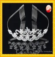 2022 Wedding Bridal Sets Jewelry Set Jewerly Pearls Cheap Sparked Bling Rhinestone Beautiful Fashion In US s Wonderf4631158