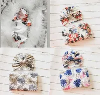 Flowers Baby Muslin Swaddle Wrap Blanket Wraps Blankets Nursery Bedding Towelling Baby Infant Wrapped Cloth With Hat 149499131844