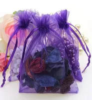 100pcs 57inch Organza Bags Jewelry Pouches Wedding Favors Christmas Party Gift Packing Bag 13 x 18 cm5589526