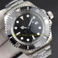 2 Color Super AR Factory Watch 904L Steel CAL 3235 Movement Automatic 126660 Men's 44mm Black Dial Ceramic Bezel 116660 Oyste250n