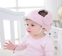キャップ帽子幼児の子供たちは頭を保護するバンプを保護するヘルメット調整可能なベビーキッズ安全保護者5780373