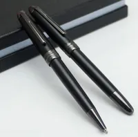 YAMALANG Luxury High Quality 163 brands Ballpoint pens Meister Matte black Rollerball pen metal school office with Nunber XY27548516