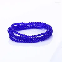 Bracelets Charm 5 Cachuelas Beads de cristal multicapa Estilo bohemio para mujeres Pulseras elásticas Mujer Berloque