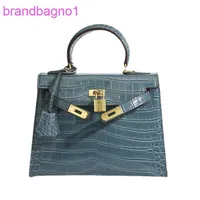 Herme Kely Designer Bags for Women price Classic Women's Crocodile Pattern Fashion Style One Shoulder Crossbody OL Com
