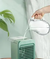 Mini Portable Air Conditioner Multifunction Humidifier Purifier Usb Air Cooler Fan Water Tank Home Upgraded Mute Office T1G2805249