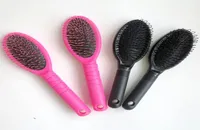 Hårkammar Loop Brushes Human Hair Extensions Tools for Wigs Weft Loop Borstes in Makeup Blackpink Color5298654