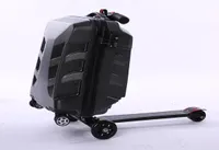 Suitcases Creative Scooter Rolling Luggage Casters Wheels Suitcase Trolley Men Travel Duffle Aluminum Carry OnSuitcases4330584