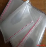 100pcs 2434cm高品質Opp Jewelry Bag Book Book Bage Packaging Self Adhesive Seal透明5781723