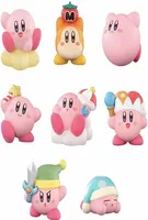8pcs Zestaw Kirby Anime Games Kawaii Cartoon Kirby Waddle Dee Doo Pvc Action Dolls Dolls Zabawki dla dzieci Prezenty urodzinowe 8179716