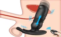 Novelty Games Telescopic Prostate Massager Wireless Anal Vibrator Dildo for Men Women Male Masturbators Anal Plug Sex Toy for Adul6466875