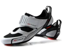 Tiebao Outdoor Road Cycling Shoes Spin Class Bike Shoes Triple Beeps Compatible met SPDSPDSL Lookkeo Cleat9511104