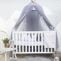 Baby Mosquito Net Bed Canopy Curtain Around Dome Mosquito Net Crib Netting Hanging Tent for Children Baby Room Decoration Pogra210j