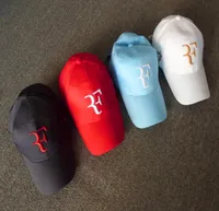 전체 야구 모자 판매 남성 여성 Roger Federer RF 하이브리드 모자 테니스 라켓 모자 모자 라켓 조절 가능한 야외 새로운 YO5796352
