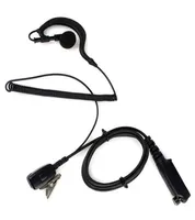 PTT MIC G Shape Earpiece Headset for Sepura STP8000 Walkie Talkie Ham Radio H4R96100422