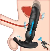 Novelty Games Telescopic Prostate Massager Wireless Anal Vibrator Dildo for Men Women Male Masturbators Anal Plug Sex Toy for Adul4638950